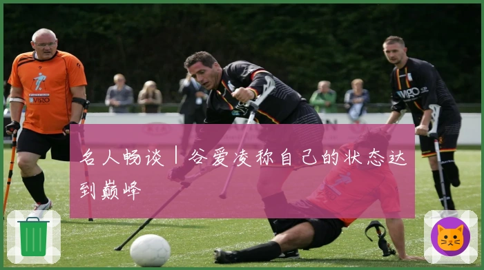 名人畅谈｜谷爱凌称自己的状态达到巅峰